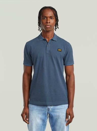 Polo Dunda Overdyed Slim Badge